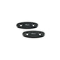 Lightech Coppia Tappi Sede Specchio - Nero