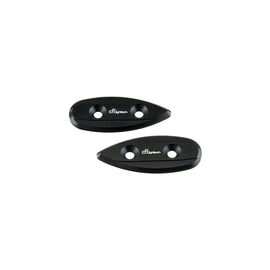 Lightech Coppia Tappi Sede Specchio - Nero
