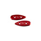 Lightech Coppia Tappi Sede Specchio - Rosso