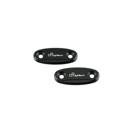 Lightech Coppia Tappi Sede Specchio - Nero