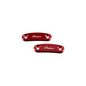 Lightech Coppia Tappi Sede Specchio - Rosso