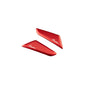 Lightech Coppia Tappi Sede Specchio - Rosso
