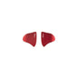 Lightech Coppia Tappi Sede Specchio - Rosso
