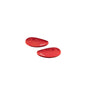 Lightech Coppia tappi sede Specchio - Rosso
