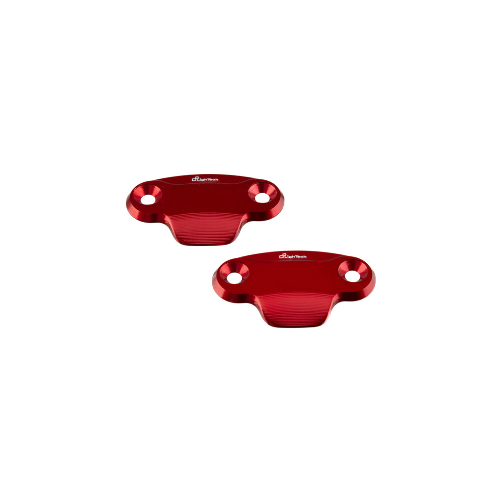 Lightech Coppia tappi sede specchio - Rosso
