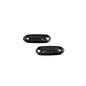 Lightech Coppia Sede Tappi Specchio - Nero