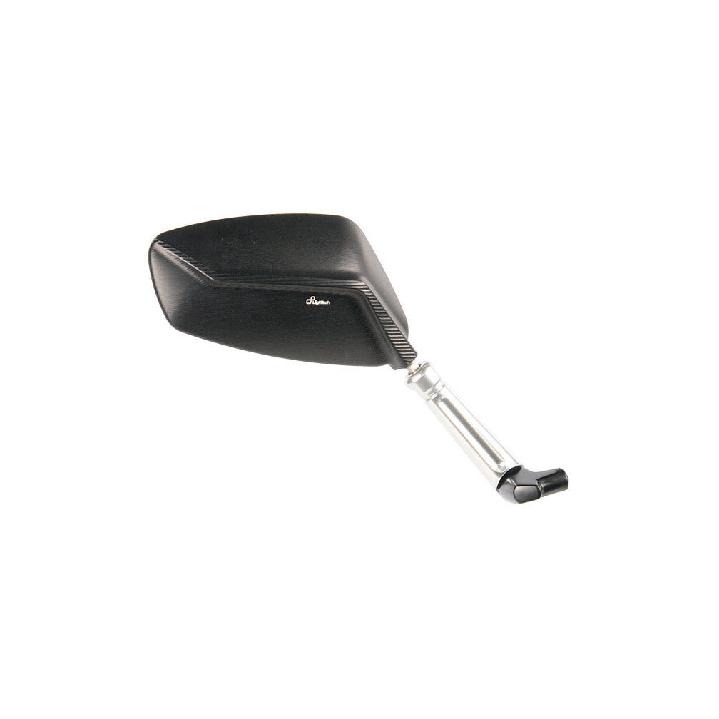 Lightech Specchio In Alluminio Lato Dx - Nero