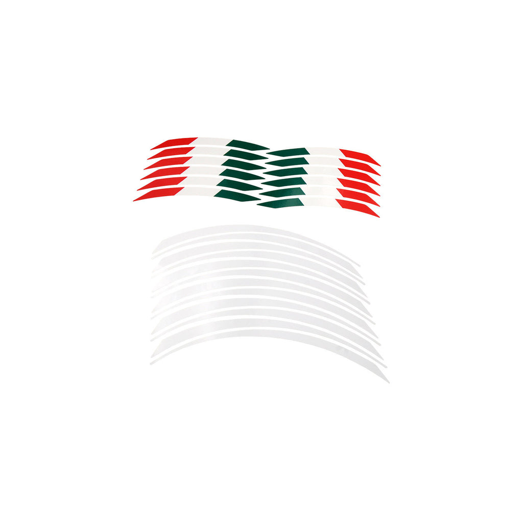 Lightech Kit Profili Ruote Bianco/Bandiera Italiana - nan