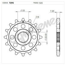 Carica l&#39;immagine nel visualizzatore di Gallery, KIT TRASMISSIONE DID TRIUMPH Cod. 376197000