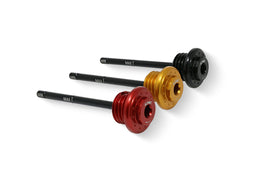 Tappo carico olio Exagon M24x3 con asta livello - Rosso