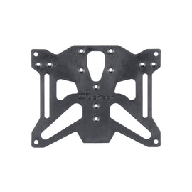 Lightech Supporto targa con staffe catadiottro e frecce inclusi (Mod. A2 Per Francia-Svizzera) - Nero