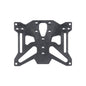Lightech Supporto targa con staffe catadiottro e frecce inclusi (Mod. A2 Per Francia-Svizzera) - Nero