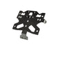 Lightech Supporto targa con staffe catadiottro e frecce inclusi (Mod. B1 Per Canada-Stati Uniti-Portogallo) - Nero