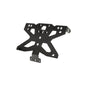 Lightech Supporto targa con staffe catadiottro e frecce inclusi (Mod. B2 Per Corea) - Nero