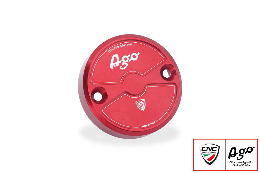 Tappo serbatoio fluido freno anteriore Ø56 - Giacomo Agostini Limited Edition - Rosso