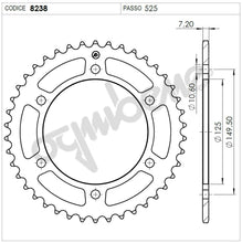 Carica l&#39;immagine nel visualizzatore di Gallery, KIT TRASMISSIONE DID  BENELLI TRK502X Cod. 3762291442