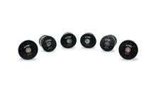 Load image into Gallery viewer, Tappi telaio MV Agusta Superveloce (6 pz per montaggio con TC323) - Nero