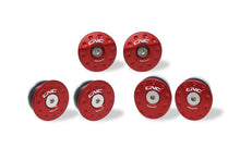 Load image into Gallery viewer, Kit tappi telaio MV Agusta - Tubi anteriori - Rosso