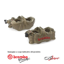 Carica l&#39;immagine nel visualizzatore Galleria, BREMBO RACING -   KIT PINZE RADIALI CNC GP4-RR 108 MM XB9L2A1