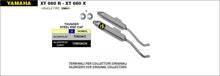 Carica l&#39;immagine nel visualizzatore di Gallery, ARROW  IMPIANTO SCARICO YAMAHA XT 660 R - XT 660 X &#39;04/16