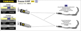 ARROW EXHAUST SYSTEM YAMAHA TRACER 9 GT '21 