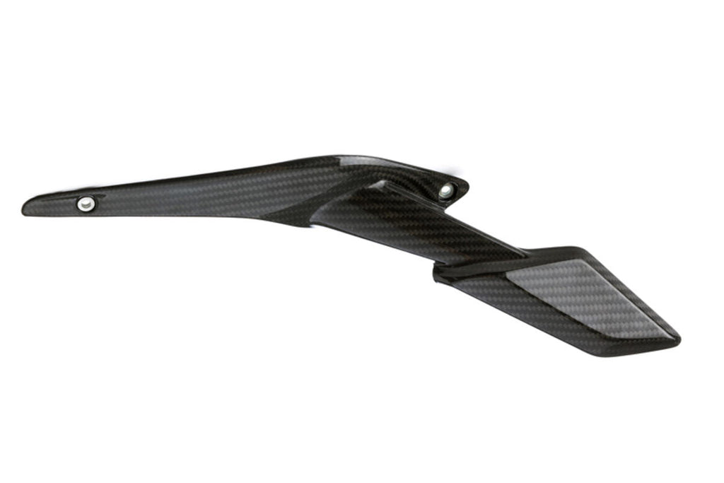 Protezione catena inferiore carbonio MV Agusta - Lucido