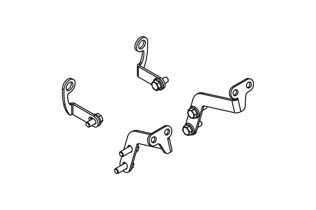 GP DUCTS - Kit montaggio - Nero