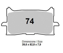 Carica l&#39;immagine nel visualizzatore di Gallery, PASTIGLIE OGNIBENE HONDA Africa Twin 1000