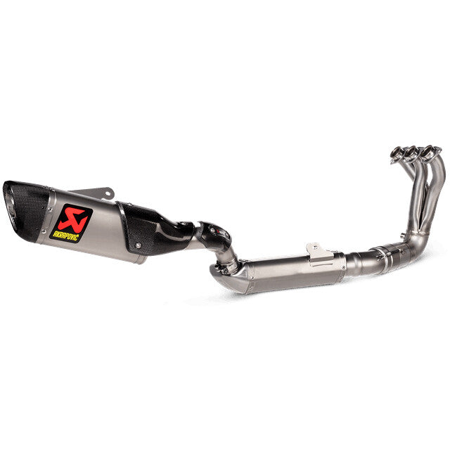 Sistema di scarico Akrapovic completo per TRACER 9