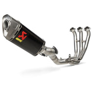 Sistema di scarico Akrapovic completo per TRACER 9