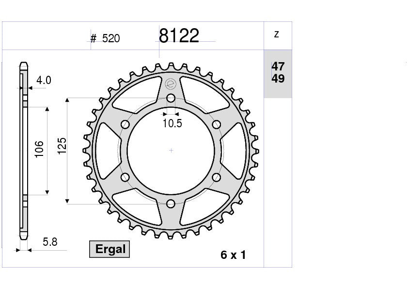 KIT TRASMISSIONE TROFEO TRIUMPH Bonneville 900 T100  Cod. 256192000