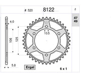 Carica l&#39;immagine nel visualizzatore Galleria, KIT TRASMISSIONE TROFEO TRIUMPH Bonneville 900 T100  Cod. 256192000