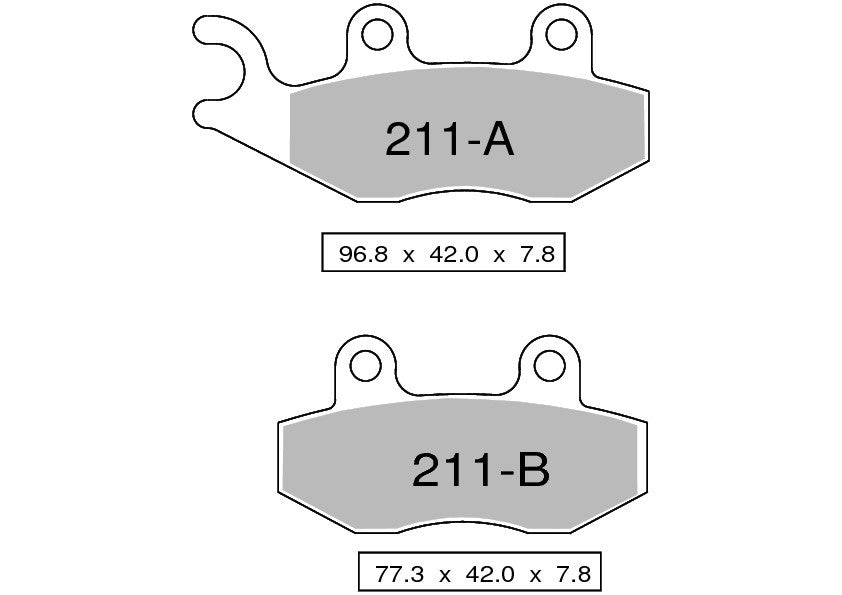 PASTIGLIE OGNIBENE NISSIN YAMAHA (Varie)