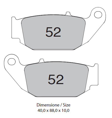 PASTIGLIE OGNIBENE TROFEO HONDA CB 125 R