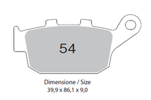 Carica l&#39;immagine nel visualizzatore di Gallery, PASTIGLIE OGNIBENE NISSIN HONDA NC 750 X  2021