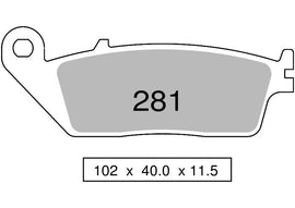 PASTIGLIE OGNIBENE HONDA CMX 500 Rebel
