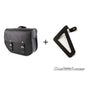 CUSTOM ACCES BORSA LATERALE DESTRA CON SUPPORTO MOD. SANT LOUIS - COD. APS004N - Presenta due chiusure. Dimensioni: 340x415x175 - NERO