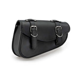 CUSTOM ACCES BORSA LATERALE DESTRA MOD. DETROIT NERO - COD. AP0002N - Presenta due chiusure con fibbia. Dimensioni (HxL): 200 x