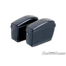 Carica l'immagine nel visualizzatore di Gallery, CUSTOM ACCES BORSA RIGIDA LATERALE MODELLO EASY SINISTRA NERO - COD. AR0007N - Dimensioni (HxLxP): 311x432x190 mm. Capacita':