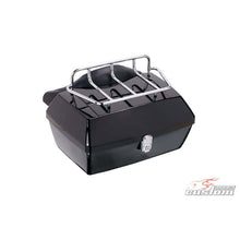 Carica l'immagine nel visualizzatore di Gallery, CUSTOM ACCES BORSA RIGIDA MODELLO TRAVEL NERO - COD. MT0001N - Il kit presenta: la borsa rigida, il cuscinetto e le chiavi.