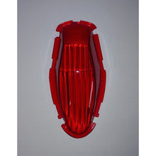 Carica l'immagine nel visualizzatore di Gallery, CUSTOM ACCES RICAMBIO CATARIFRANGENTE PER BORSA LATERALE DESTRA MODELLO SMALL ROSSO