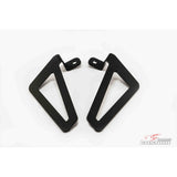 CUSTOM ACCES SUPPORTI UNIVERSALI PER BORSE LATERALI IN PELLE - NERO