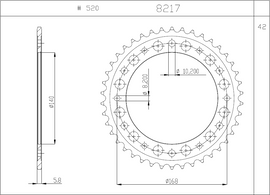KIT TRASMISSIONE DID BMW Cod. 376112000