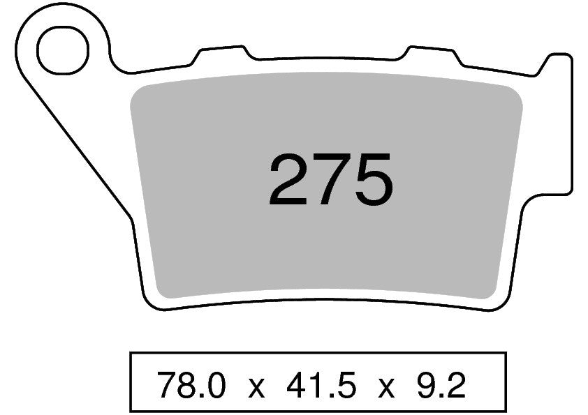 PASTIGLIE OGNIBENE NISSIN BMW G650-F850