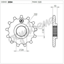 Carica l&#39;immagine nel visualizzatore di Gallery, KIT TRASMISSIONE DID BMW Cod. 371302000