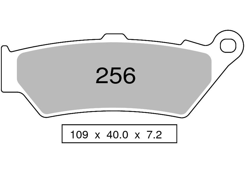 PASTIGLIE OGNIBENE NISSIN BMW G650-F850