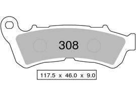 PASTIGLIE OGNIBENE TROFEO HONDA CB 600 F Hornet