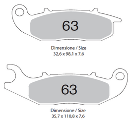 PASTIGLIE OGNIBENE TROFEO PIAGGIO Medley 125 '16/19