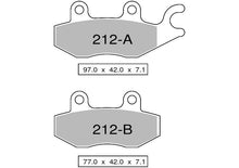 Carica l&#39;immagine nel visualizzatore di Gallery, PASTIGLIE OGNIBENE NISSIN  KAWASAKI NINJA 250