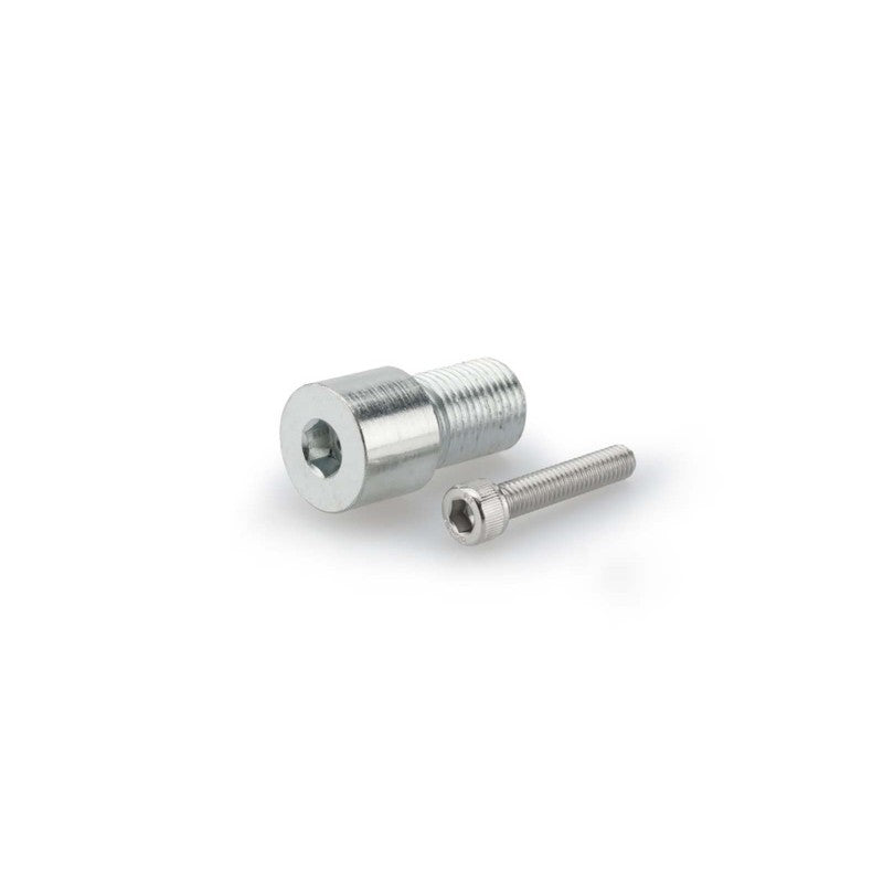 PUIG ADATTATORE SPECCHIETTO RETROVISORE YAMAHA X-MAX 18-23 SILVER - NERO